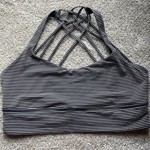 Size 14 Lululemon Sports Bra. Gently used.